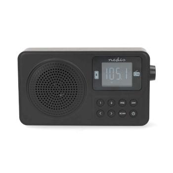 FM-Radio Tragbares Modell FM Akku-betrieben / USB-betrieben Digital 2 - Nedis