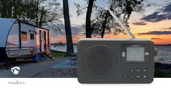 FM-Radio Tragbares Modell FM Akku-betrieben / USB-betrieben Digital 2 - Nedis