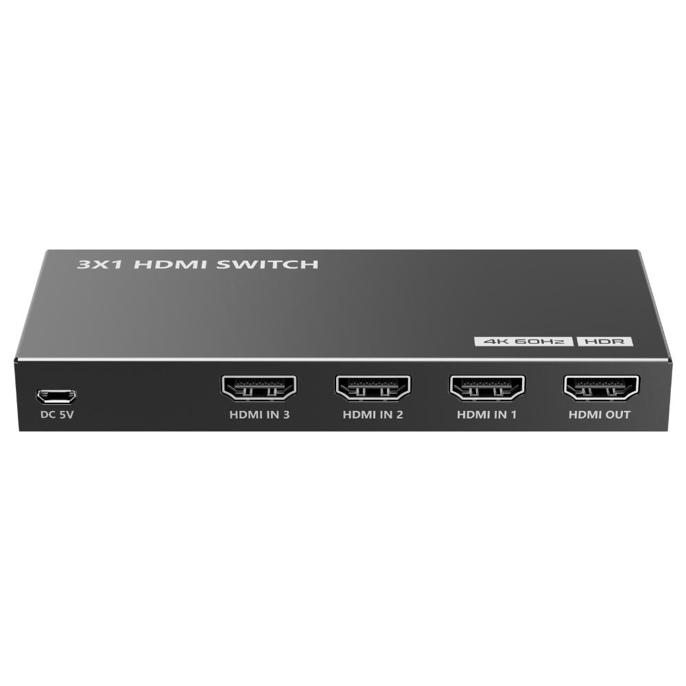HDMI Switch 3 Ports - Allteq