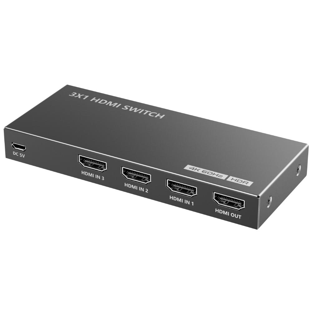 HDMI Switch 3 Ports - Allteq