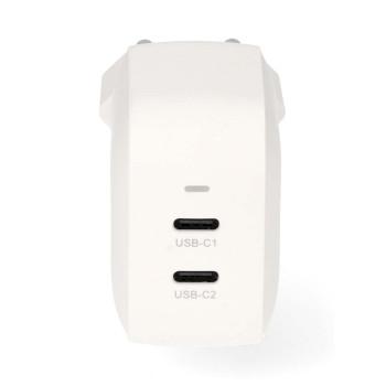 Ladegerät 35 W GaN PD3.0 Schnellladefunktion 1.75 / 2.33 / 2.92 / 3.0 - Nedis
