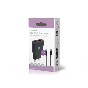 Ladegerät 30 W GaN PD3.0 30W Schnellladefunktion 1.5 / 2.0 / 2.5 / - Nedis
