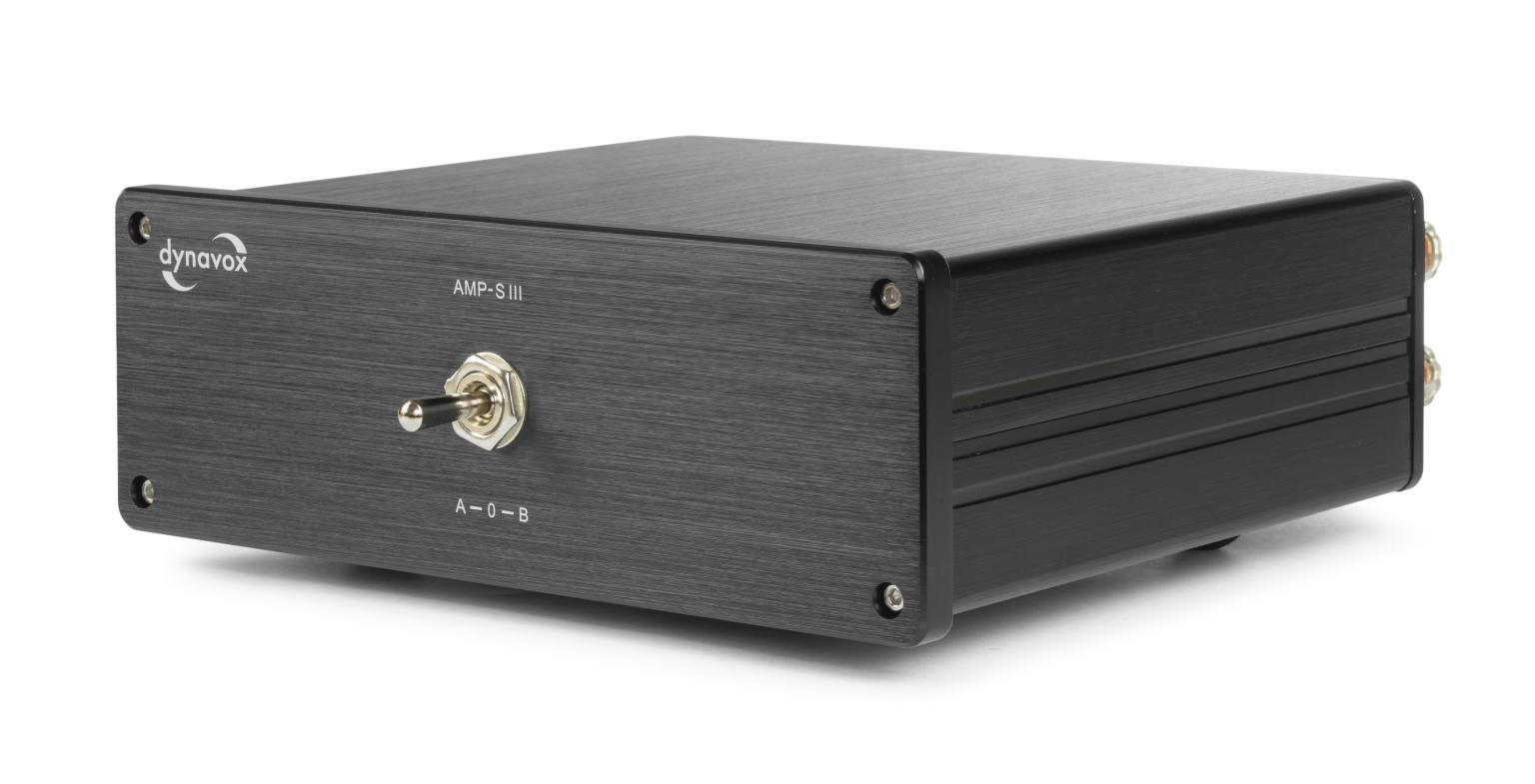 Dynavox Verstärker/Lautsprecher-Umschalter AMP-S III schwarz