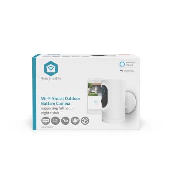 SmartLife Außenkamera Wi-Fi Spotlight 3MP Full HD 1296p - Nedis