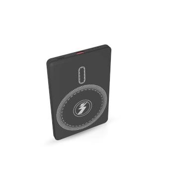 Powerbank 5000 mAh Kabelloses Laden 1.67 / 2.22 / 3.0 A Outputs: - Nedis