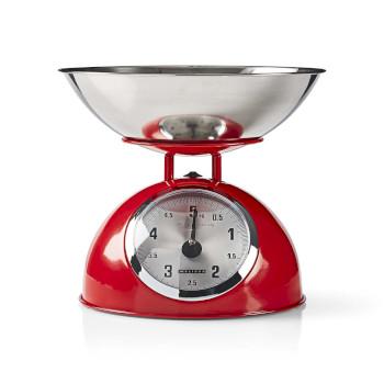 Retro Küchenwaage Analog Metallgehäuse Abnehmbare Schüssel - MELISSA
