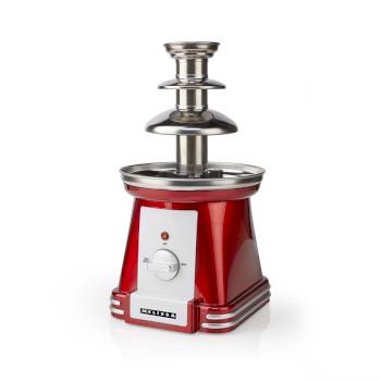 Schokoladenbrunnen 90 B 32 cm 3 Metallstufen Rot / Weiß - MELISSA