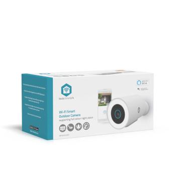 SmartLife Außenkamera Wi-Fi Spotlight 3MP Full HD 1296p - Nedis