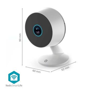 SmartLife Innenkamera Wi-Fi 3MP Full HD 1296p Cloud-Speicher - Nedis