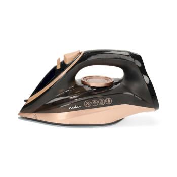 Dampfbügeleisen 2200 W 20 g/m Dampfstoß Edelstahl 260 l - Nedis