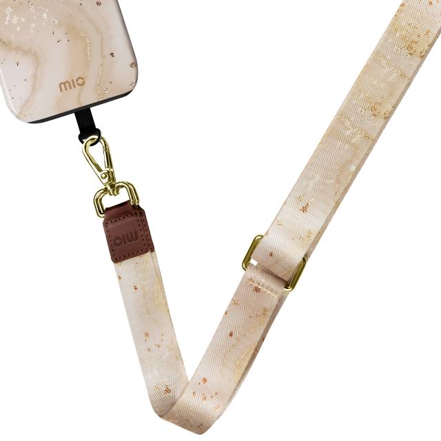 MIO Lanyard Gold Marble - MIO by Mobilize