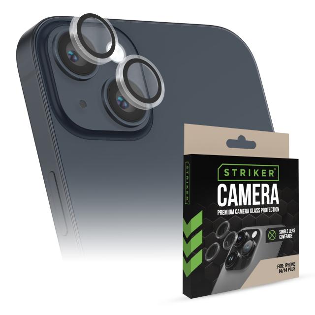 Striker Single Lens Glass Camera Protector - Transparent - Apple iPhone - Striker