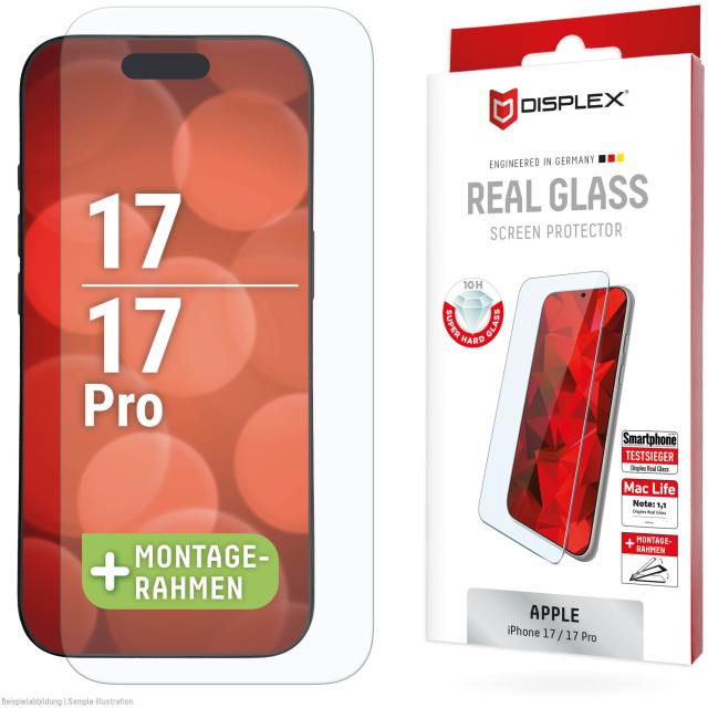 DISPLEX Real Glass iPhone 17/17 Pro - Displex