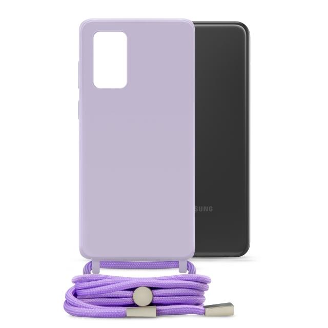Mobilize Lanyard Gelly Case for Samsung Galaxy A13 4G Pastel Purple - Mobilize