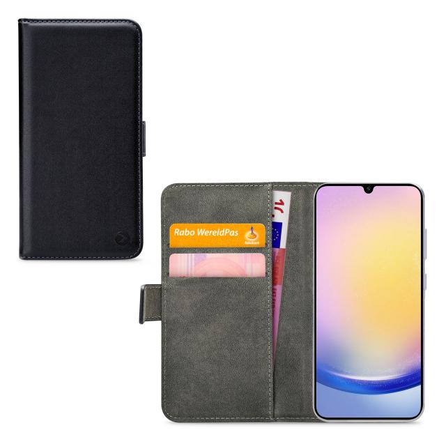 Mobilize Classic Gelly Wallet Book Case Samsung Galaxy A25 5G Black - Mobilize