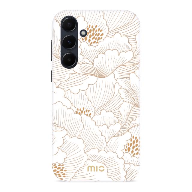 MIO White Roses Magsafe Compatible for Samsung A55 5G - MIO by Mobilize