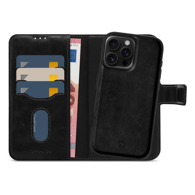 Mobilize 2in1 Magsafe Compatible Gelly Wallet Case Apple iPhone 16 Pro Max - Mobilize