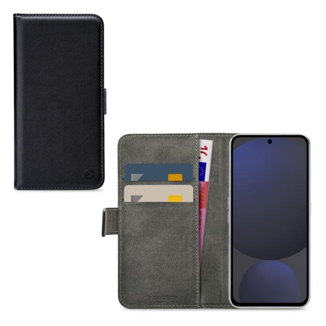 Mobilize Classic Gelly Wallet Book Case Samsung Galaxy S24 FE Black - Mobilize