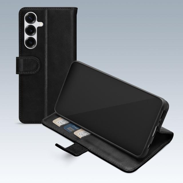 Mobilize Premium Gelly Wallet Book Case Samsung Galaxy S25+ 5G Black - Mobilize