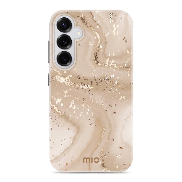 MIO Gold Marble Magsafe Compatible for Samsung S25+ 5G - MIO by Mobilize