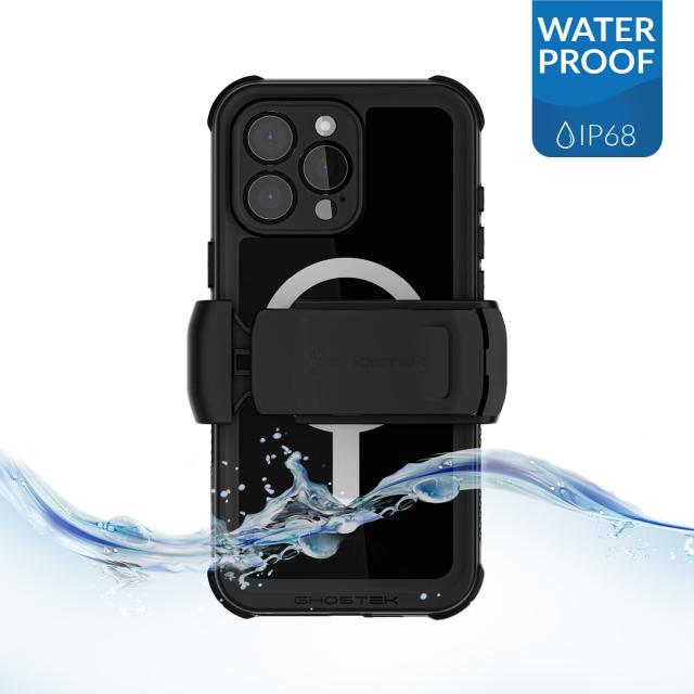 Ghostek Nautical Waterproof MagSafe Case + Belt Swivel Holster Apple - Ghostek