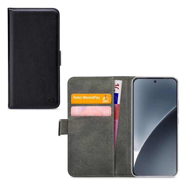 Mobilize Classic Gelly Wallet Book Case Xiaomi 15 Black - Mobilize