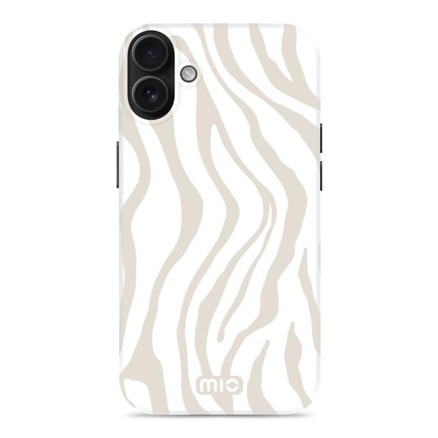 MIO Sandy Zebra Magsafe Compatible for iPhone 16 Plus - MIO by Mobilize