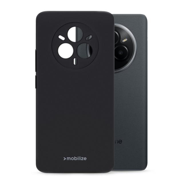 Mobilize Rubber Gelly Case realme 14 Pro 5G Matt Black - Mobilize