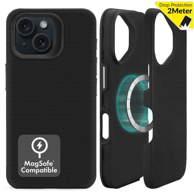 My Style Magsafe Tough Case for Apple iPhone 15 Black - My Style