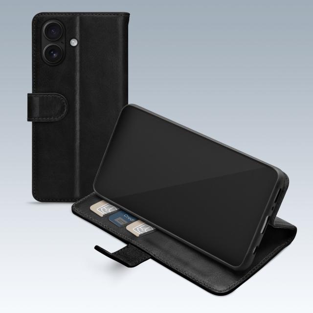 Mobilize Premium Gelly Wallet Book Case Apple iPhone 17 Black - Mobilize
