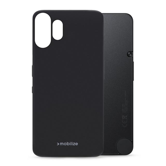 Mobilize Rubber Gelly Case Nothing CMF Phone (2) Pro Matt Black - Mobilize