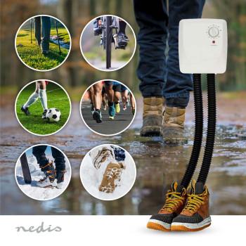Schuhrockner 250 W 45 C Überhitzungsschutz - Nedis