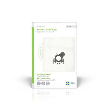 Stofzuigerzak 4 Stuks Synthetisch Meest verkocht voor: Miele GN Wit - Nedis