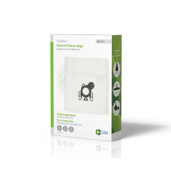 Stofzuigerzak 4 Stuks Synthetisch Meest verkocht voor: Miele GN Wit - Nedis