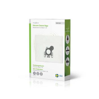 Stofzuigerzak 4 Stuks Synthetisch Meest verkocht voor: Miele FJM - Nedis