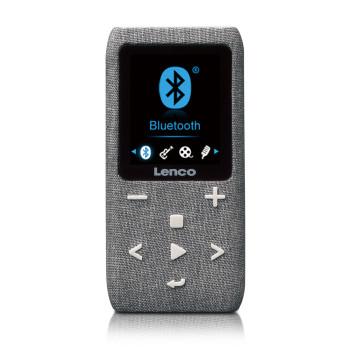 MP3/MP4-Player mit Bluetooth® 8 GB Micro SD-Karte Grau - Lenco
