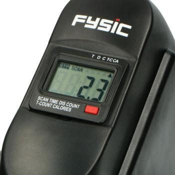 Minicyclus mit Display Schwarz - Fysic