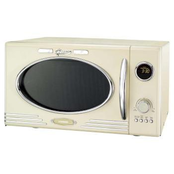 Mikrowelle mit elektronischem Grill 23L 800 W Creme - MELISSA
