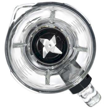 Blender 1,5L Glasbehälter Zerstäuber 500W Mattschwarz - MELISSA