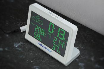Wetterstation mit kabellosem Außensensor und großem, gut lesbarem Display - Buienradar