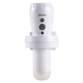 Wiederaufladbare LED-Taschenlampe Weiß - Alecto
