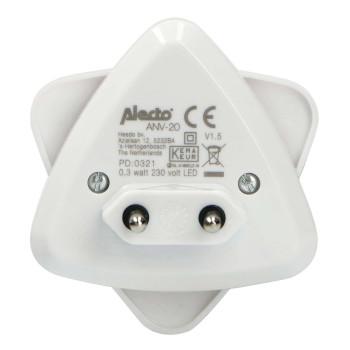Automatische LED-Nachtlampe Weiß - Alecto
