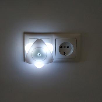 Automatische LED-Nachtlampe Weiß - Alecto