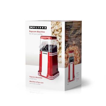 Popcornmaschine 60 g 1200 W 2 - 4 min Rot/Weiß - MELISSA
