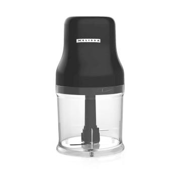 Mini-Zerkleinerer 200 W 0,5 l 1-Geschwindigkeit Schwarz - MELISSA