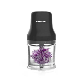 Mini-Zerkleinerer 200 W 0,5 l 1-Geschwindigkeit Schwarz - MELISSA