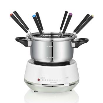 Elektrische Fondue 2L 1200W Edelstahl / Weiß - MELISSA