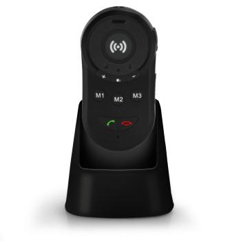 SOS-Notruftaste mit GPS-Tracker für Senioren Schwarz - Fysic