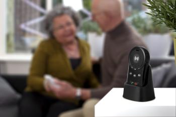 SOS-Notruftaste mit GPS-Tracker für Senioren Schwarz - Fysic