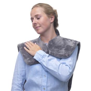 Elektrisches 2-in-1 Heiz- und Massagekissen Comfortheat Fleece - Trebs